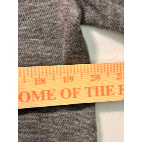 Banana Republic Extra Fine Merino Wool V-Neck Sweater Gray Size L - Picture 5 of 14